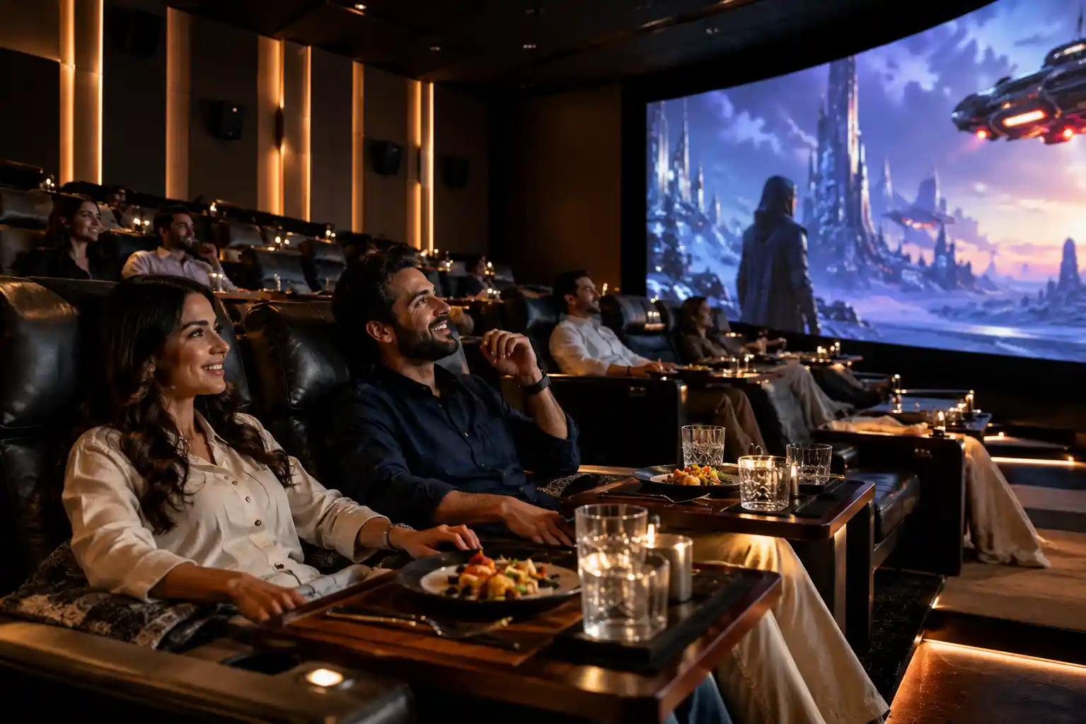Premium luxury cinema experience in UAE with VIP seating