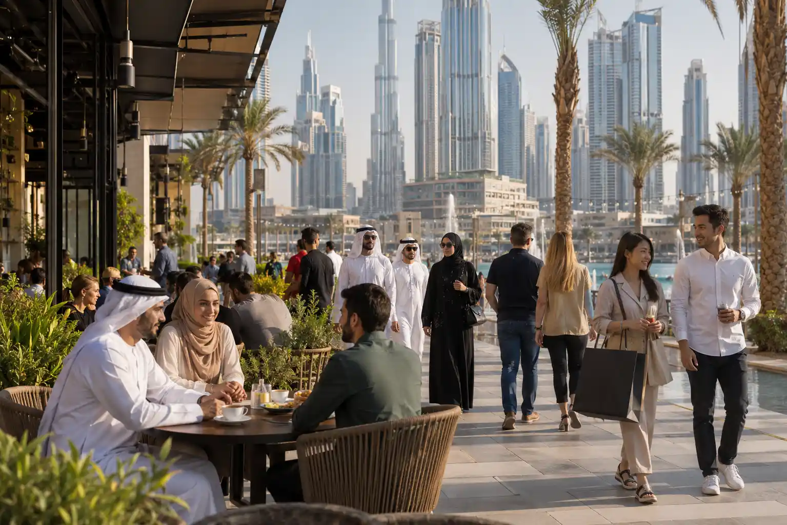 Diverse lifestyles and multicultural communities in the UAE