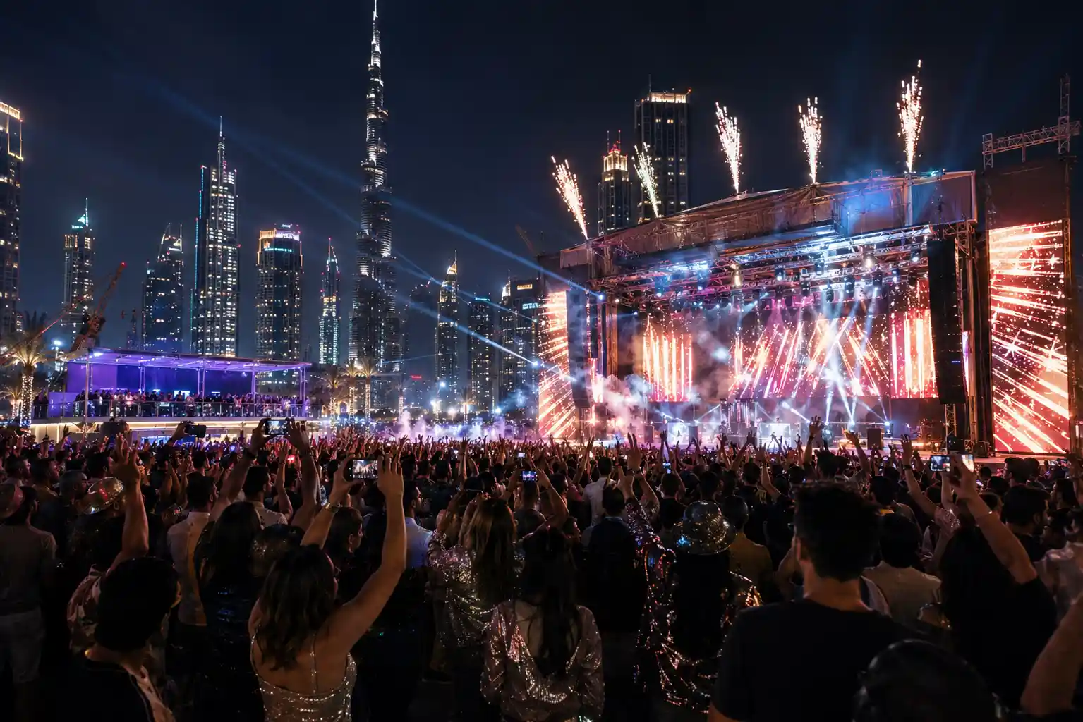 Live concerts and entertainment events in UAE
