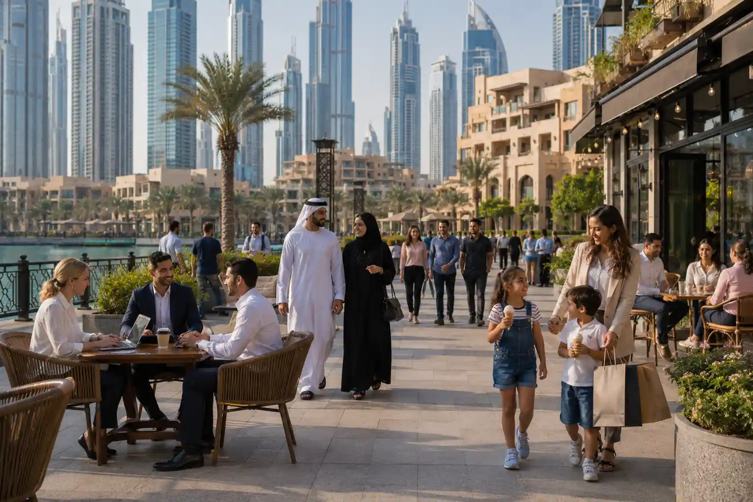 Family traditions and modern family life in the UAE