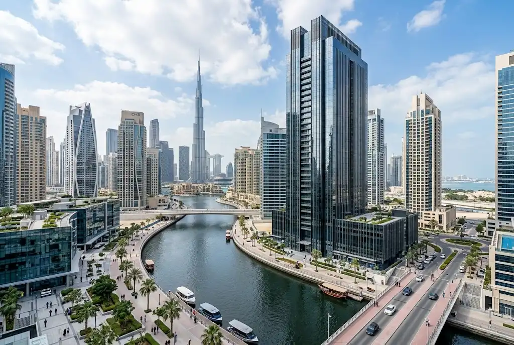 Churchill Tower Business Bay commercial development in Dubai