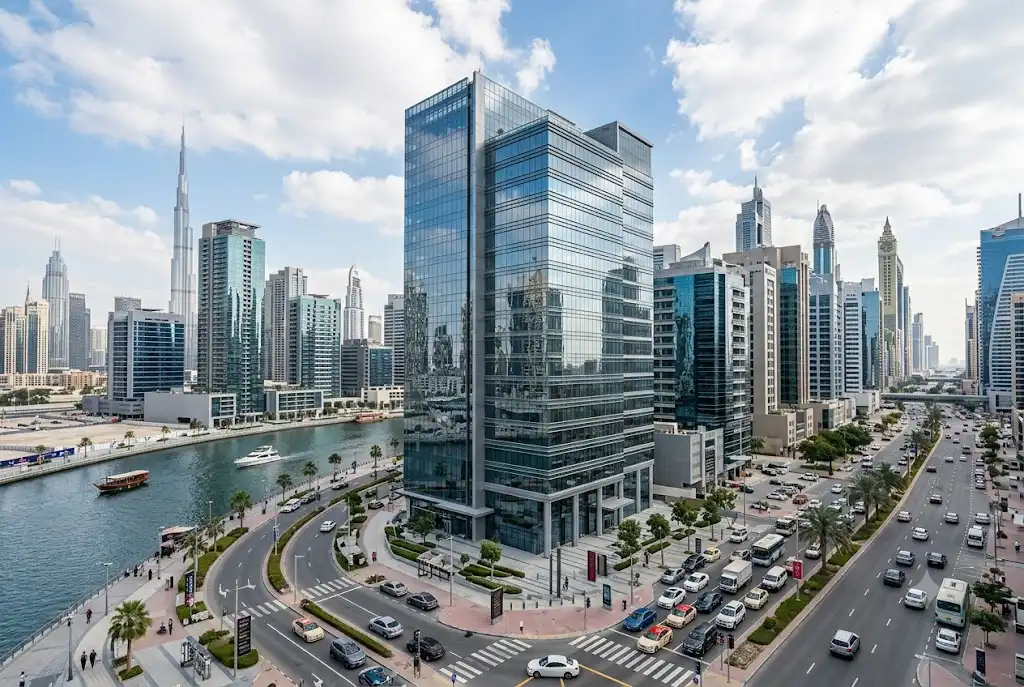 Citadel Tower Business Bay commercial office tower in Dubai