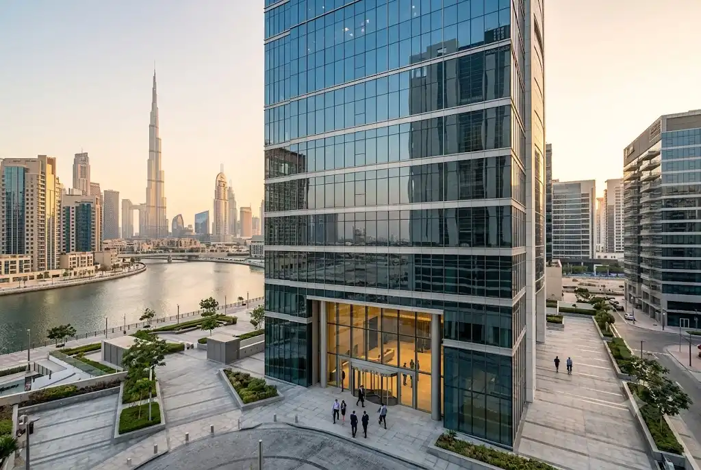 Fifty One Business Bay commercial office tower in Dubai