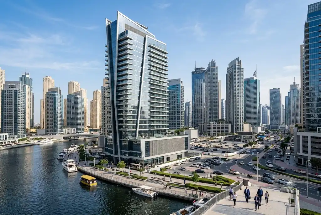 Ontario Tower Business Bay mixed-use development in Dubai