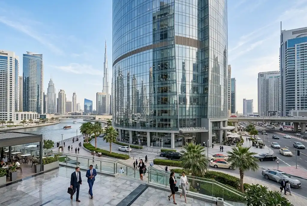 Silver Tower Business Bay commercial office tower in Dubai