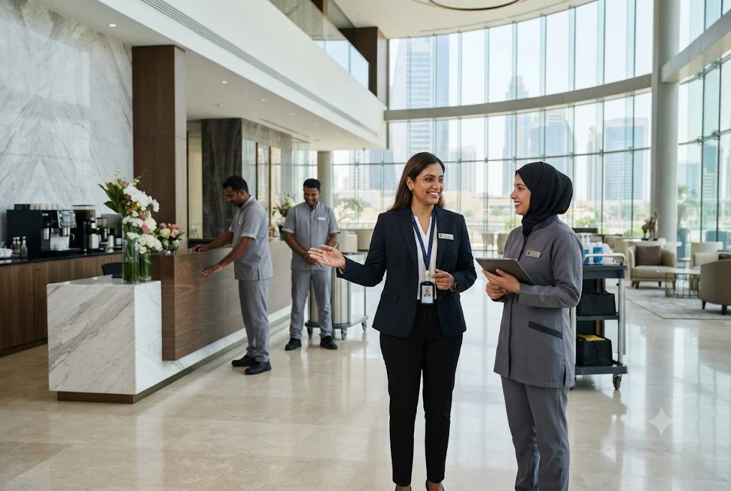 Soft Services Manager jobs in UAE overseeing facilities management operations