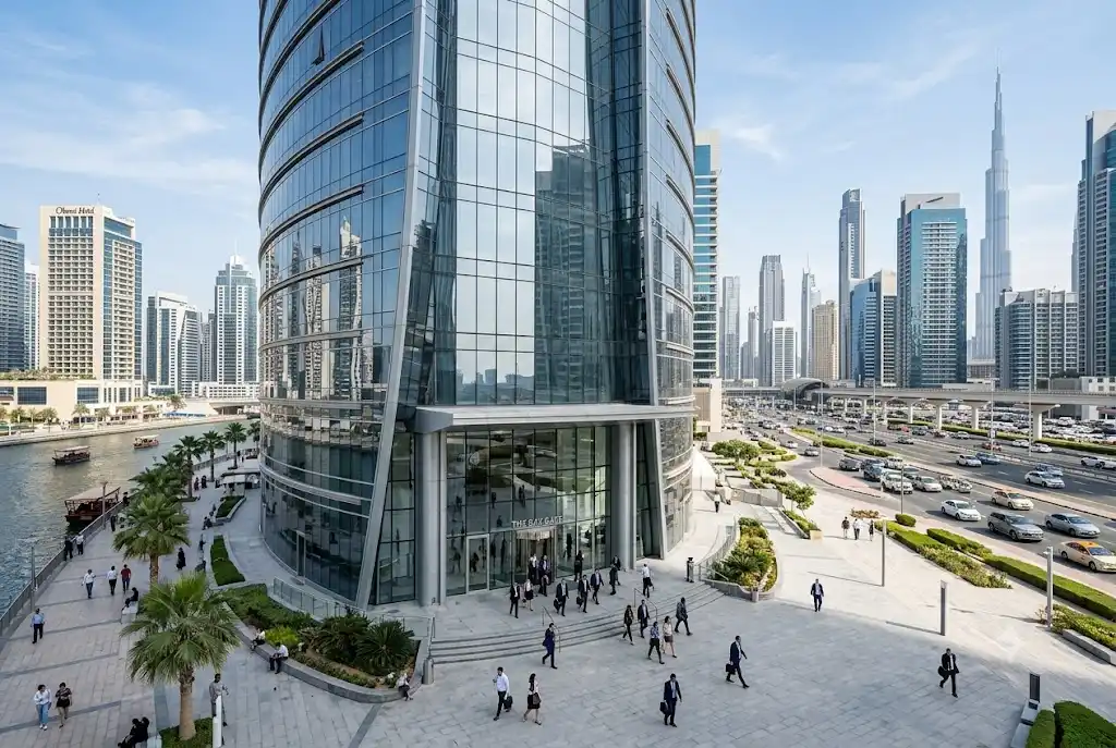 The Bay Gate Business Bay Dubai commercial office tower