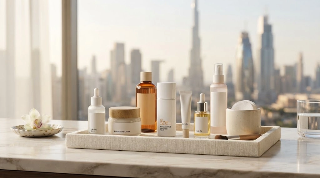 Beauty and skincare products in UAE
